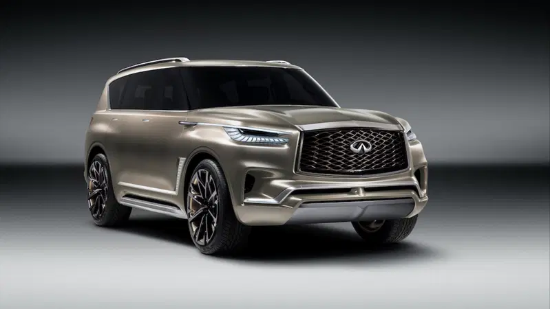 Infiniti QX80 Monograph, lusso giapponese per l'America