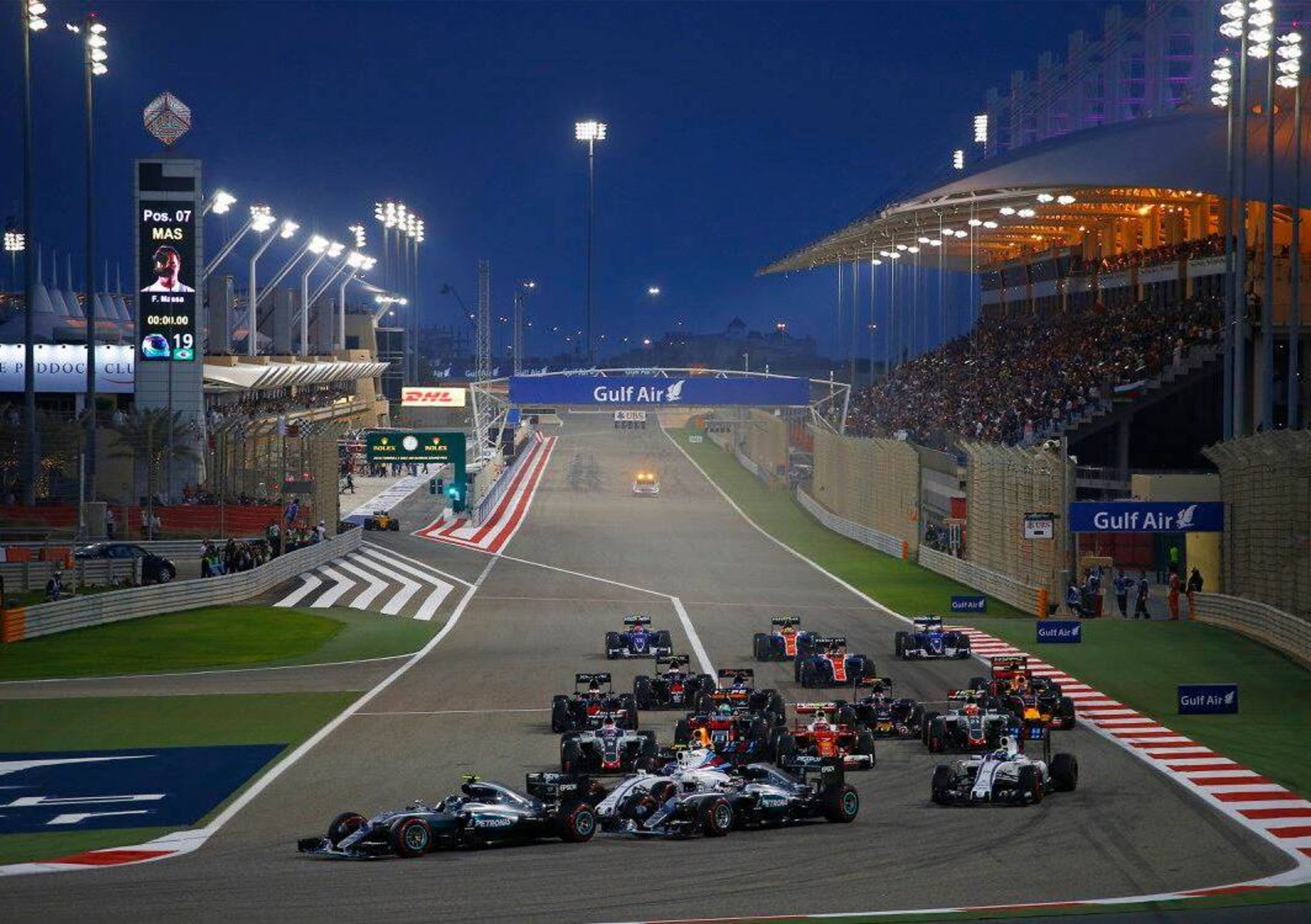 Orari Formula 1 GP Bahrain 2017 diretta Rai e Sky