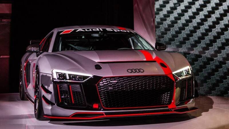 Audi R8, 2017: nuova versione GT4 LMS