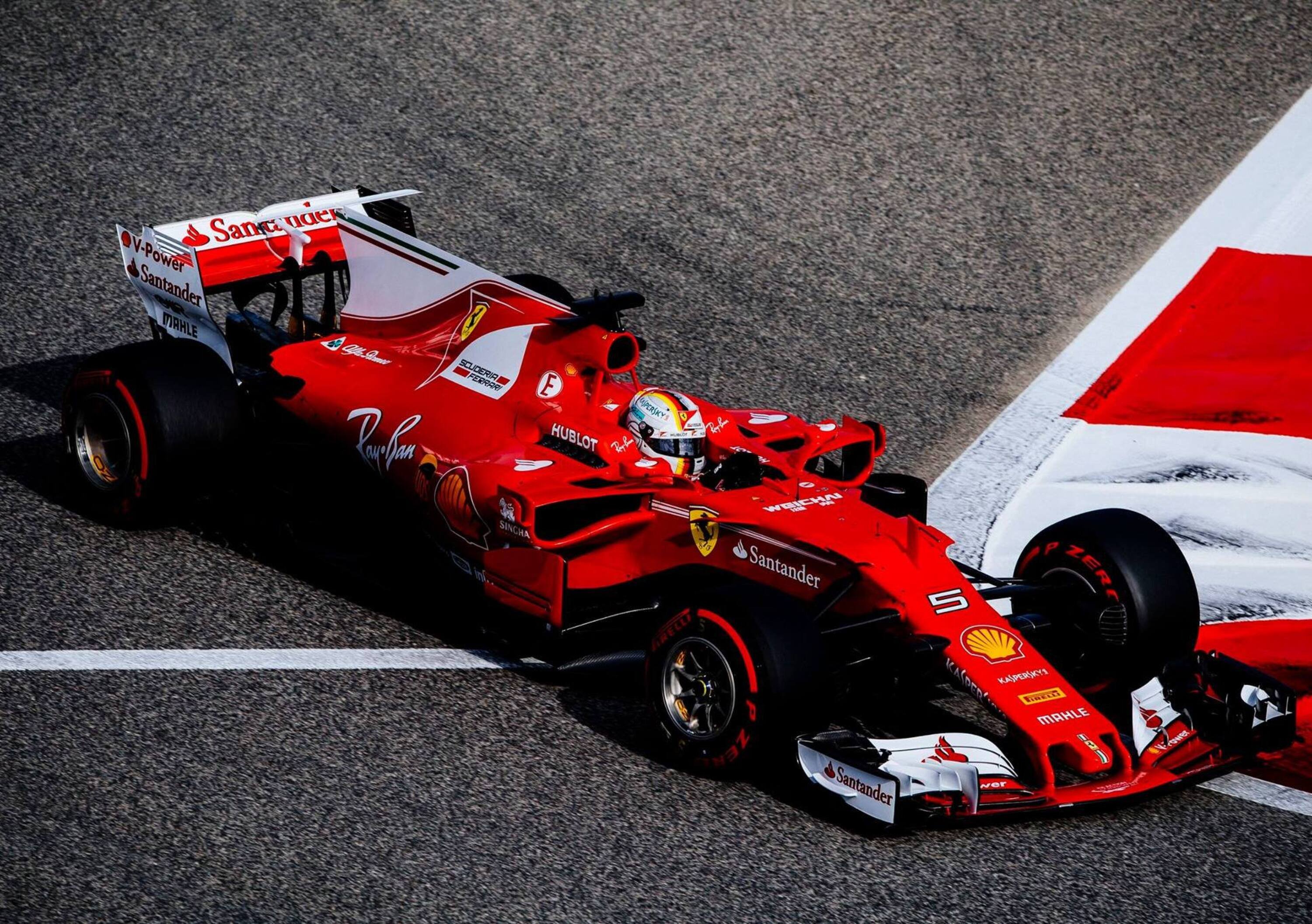 F1, GP Bahrain 2017, Vettel: &laquo;La vittoria? Una grande prova di squadra&raquo;
