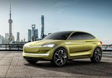 Skoda Vision E: Kodiaq coupé con 500 km d'autonomia elettrica