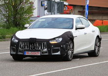 Maserati Ghibli restyling 2017, le foto spia