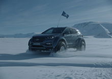 Hyundai Santa Fe attraversa l'Antartide [Video]