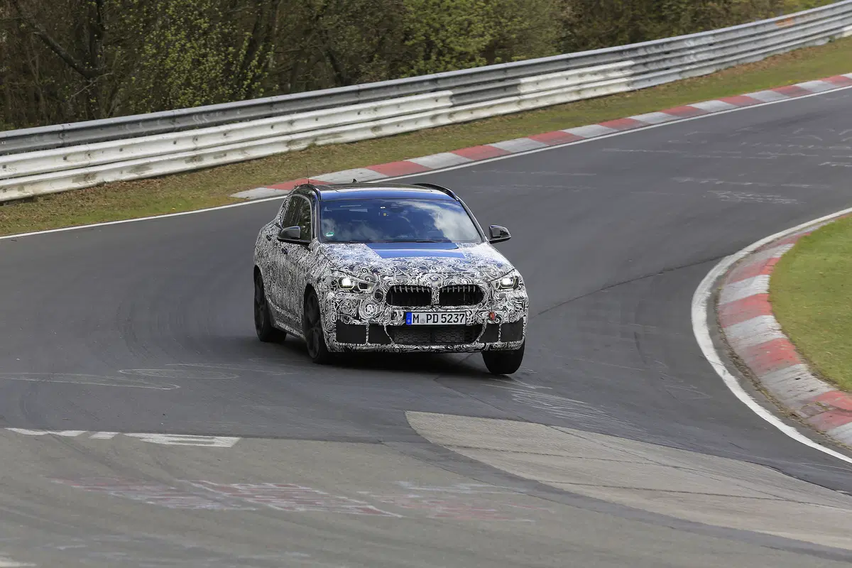 BMW X2, al Ring i collaudi per la nuova X (3)