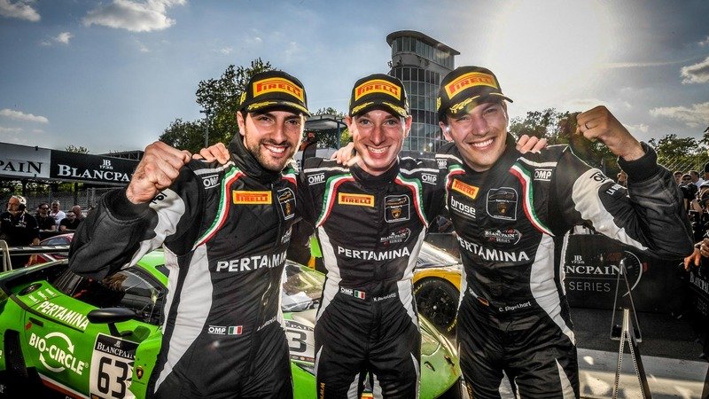 Super Trofeo, Spinelli-Granier trionfano a Monza. Lamborghini al comando anche della GT series 