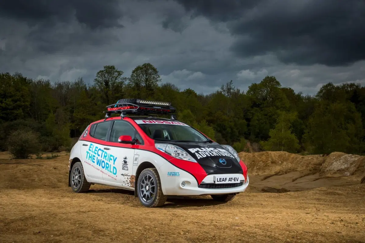 Nissan Leaf AT-EV, alla conquista del Mongol Rally 2017 [Video]