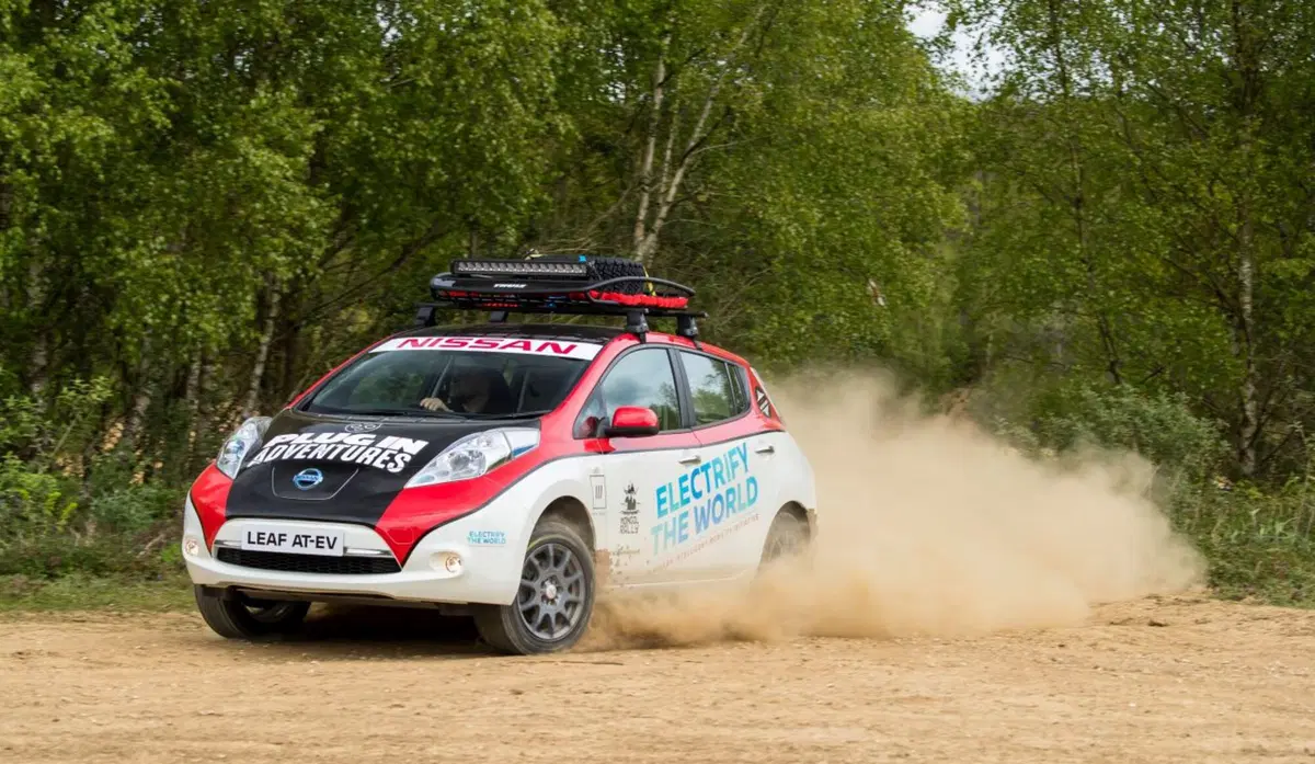 Nissan Leaf AT-EV, alla conquista del Mongol Rally 2017 [Video] (9)