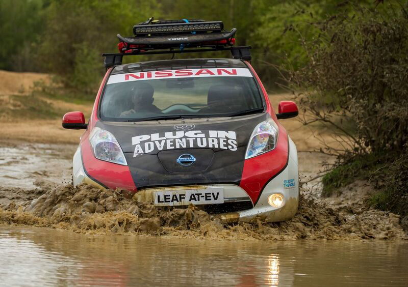 Nissan Leaf AT-EV, alla conquista del Mongol Rally 2017 [Video]