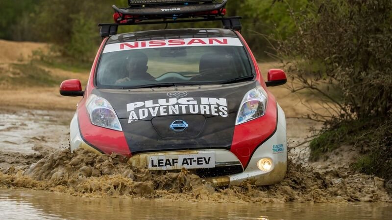 Nissan Leaf AT-EV, alla conquista del Mongol Rally 2017 [Video]