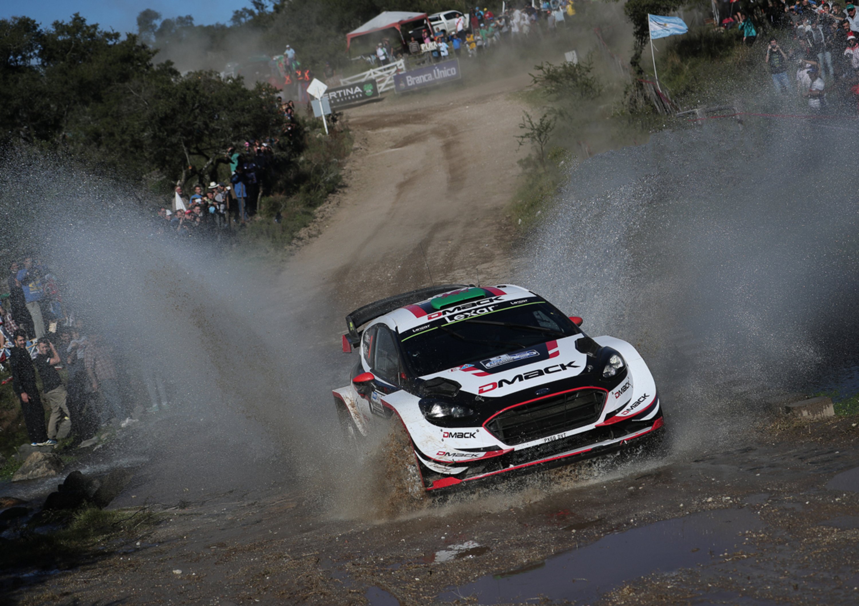 WRC17 Argentina. 1a Tappa. The Incredible Elfyn Evans (Ford M-Sport)