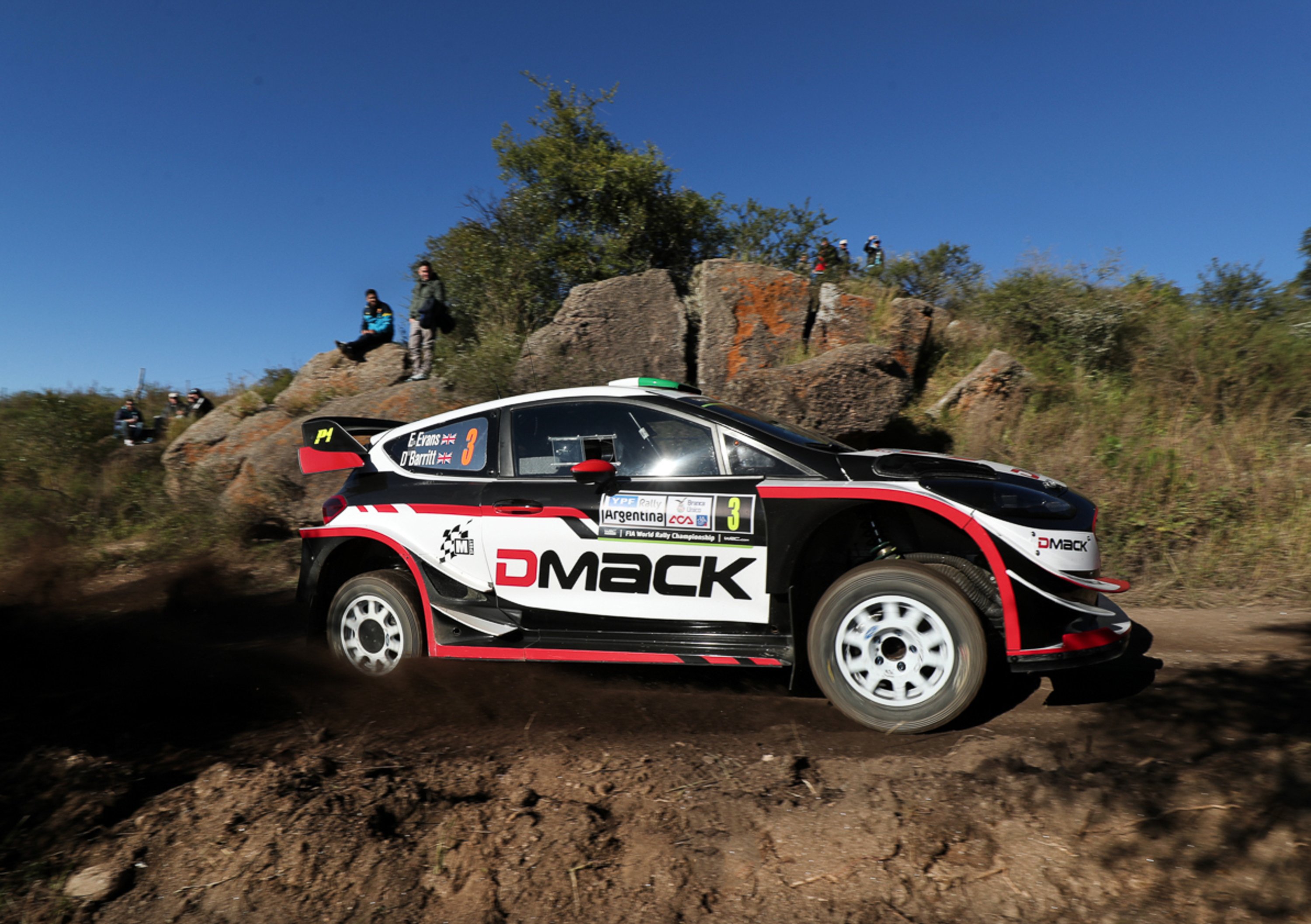 WRC17 Argentina. 2a Tappa. Ancora Evans (Ford). Ma Finale Thriller