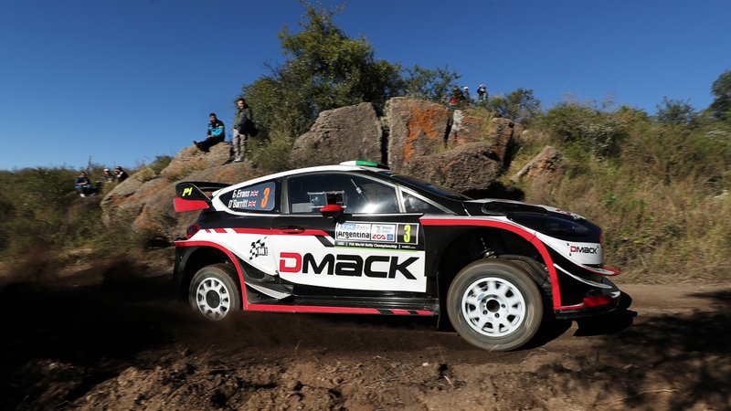 WRC17 Argentina. 2a Tappa. Ancora Evans (Ford). Ma Finale Thriller