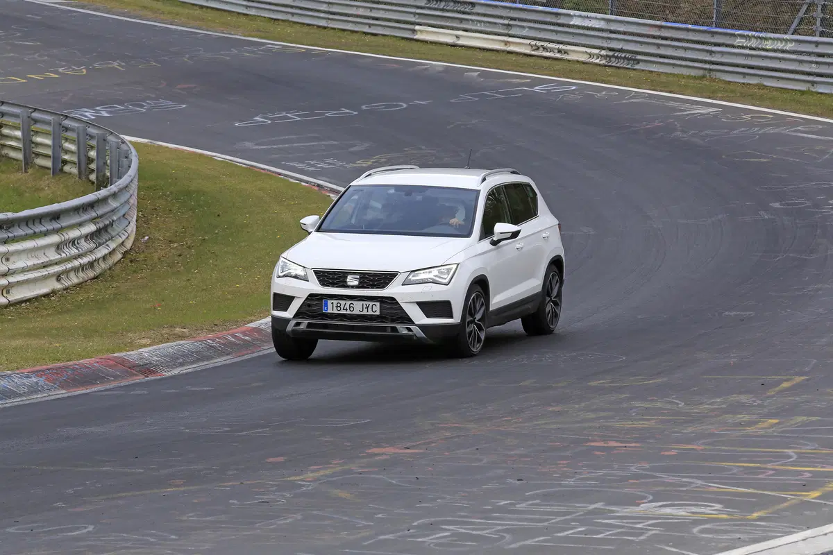 Seat Ateca Cupra, test al Ring per la più potente 