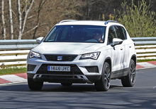 Seat Ateca Cupra, test al Ring per la più potente 