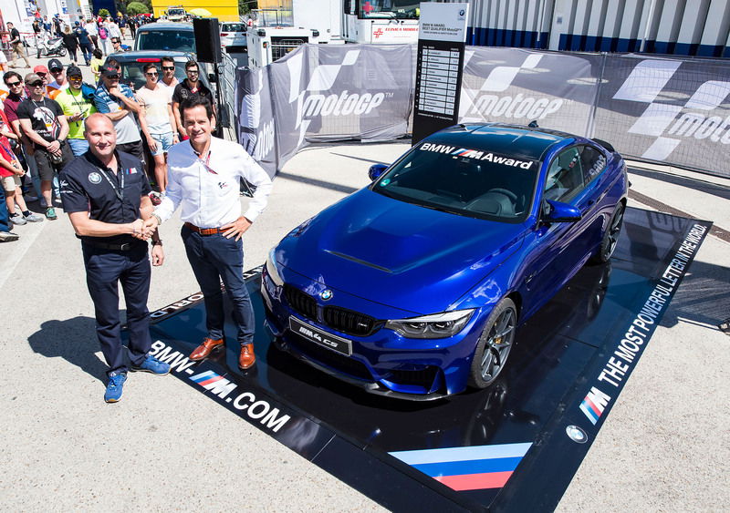 MotoGP 2017, il migliore in qualifica vince una BMW M4 CS